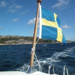 The summery Swedish flag! 