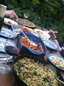 Al fresco summer dining!