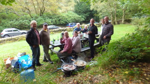 Foray lunch al fresco