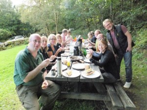 Lunch al fresco 2015